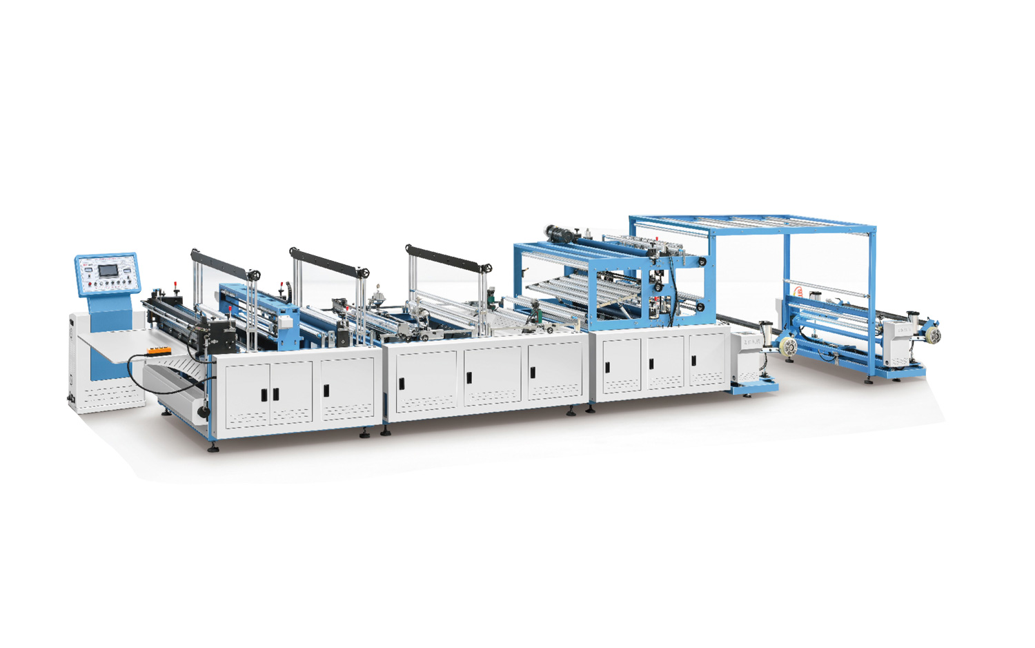 ZXL-1300雙放料無紡布制袋機(香蕉套袋、衛(wèi)浴潔具套袋、沙發(fā)套袋)